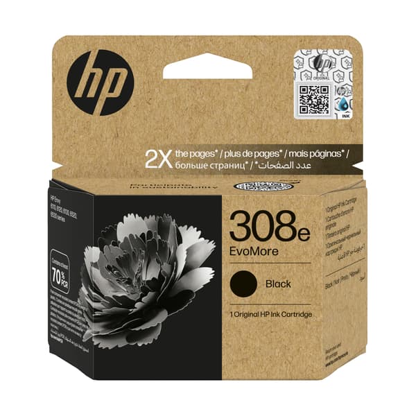 HP 308e EvoMore svart 320 sidor bläck svart