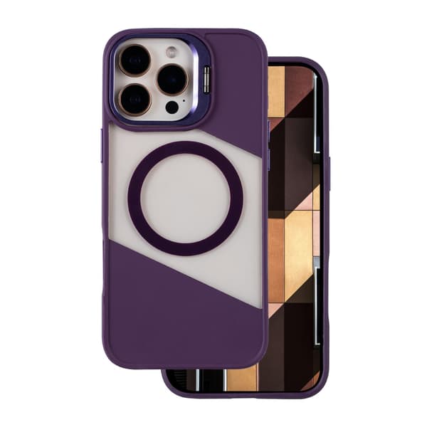 Fusion Mag skal för iPhone 16 Pro lila lila