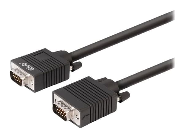Club 3D VGA-kabel 10m svart svart