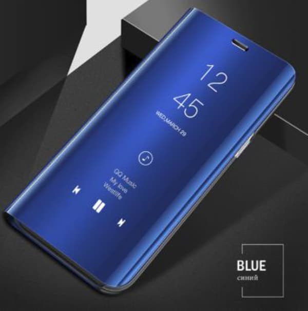 Samsung flip case S9|silver