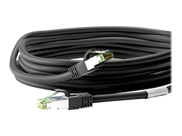 goobay CAT 8.1 SFTP, PiMF 2m Netvärkskabel svart svart