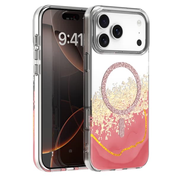 Epoxy Mag skal för iPhone 17 Pro orange