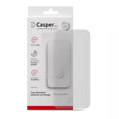 Casper Pro Härdat Glas för iPhone 13 Pro Max / 14 Plus (Detaljhandelsförpackning) (Matt) röd