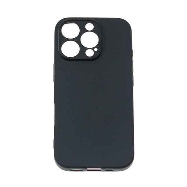 Hurtel Soft Case för iPhone 16 Svart svart