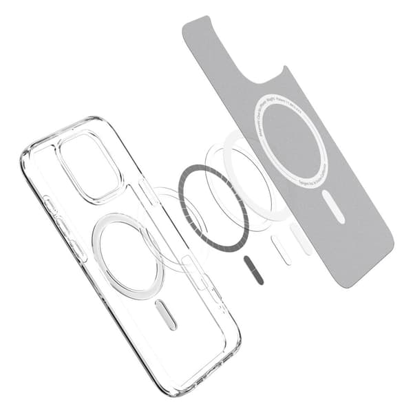 Spigen Ultra Hybrid Mag Magsafe-fodral för iPhone 16 Pro vit