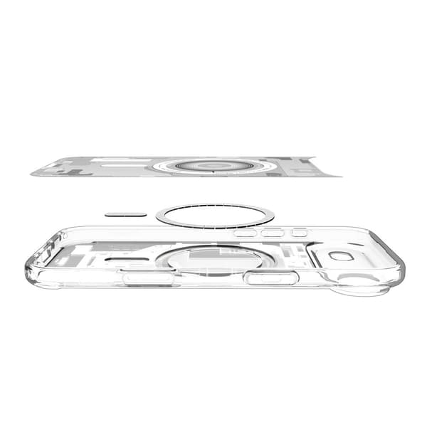 Spigen Ultra Hybrid Mag Magsafe-fodral för iPhone 17 Air Zero One vit vit