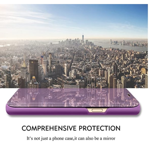 Flipcase för Samsung S21 plus lila