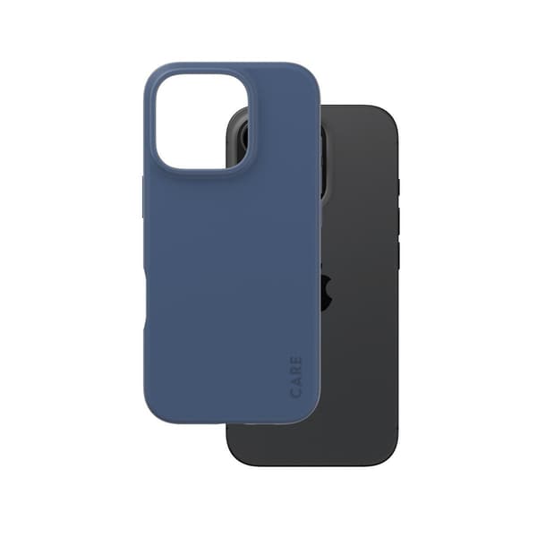PanzerGlass CARE Fashionable Case till iPhone 16 Pro Blå