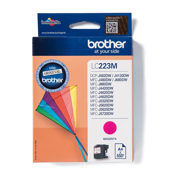Brother LC 223C Cyan 550 sidor bläck