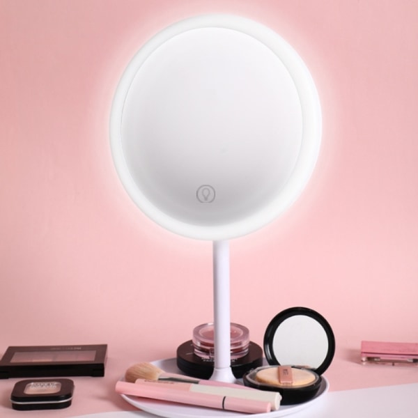 Led lys makeup spejl opbevaring LED ansigts spejl