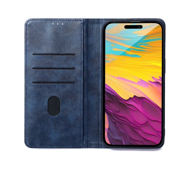 Smart Seam fodral för Honor 600 / Honor 600 Pro marinblå blå