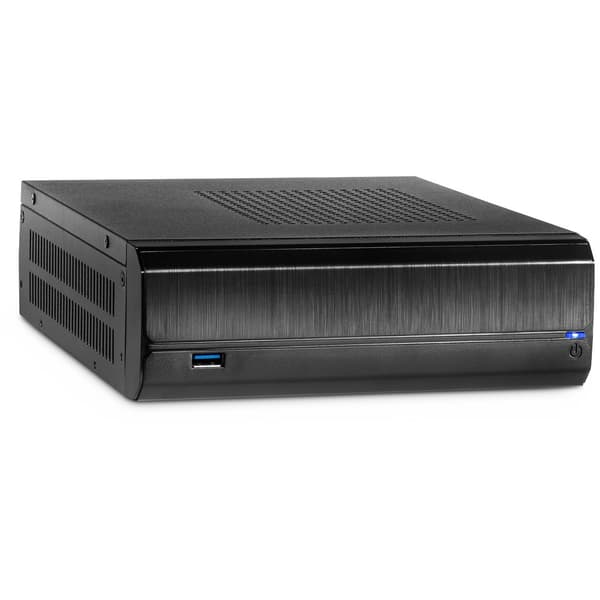 Inter-Tech JX-500 Liten formfaktor Mini ITX svart