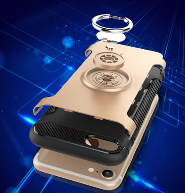 Iphone 7/8  fodral med Roterande ring