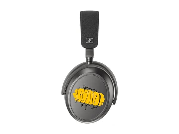 Sennheiser MOMENTUM 4 trådlös Kablet Hörlurar Grå Gul