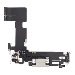 Laddningsport Flexkabel för iPhone 13 (Begagnad OEM-dragning) (Starlight)