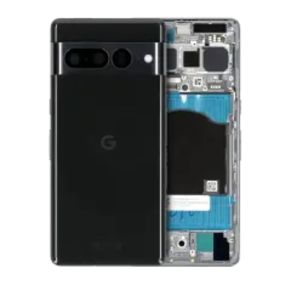 Baksida för Google Pixel 7 Pro (Äkta OEM) (Obsidian)