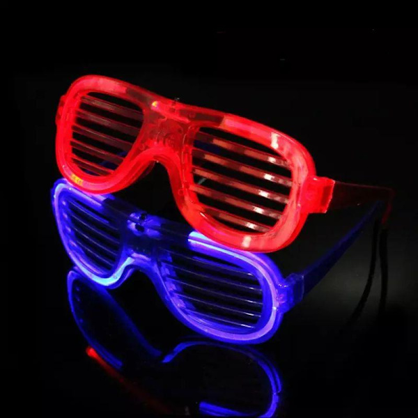 LED GLOWING GLASSES RED