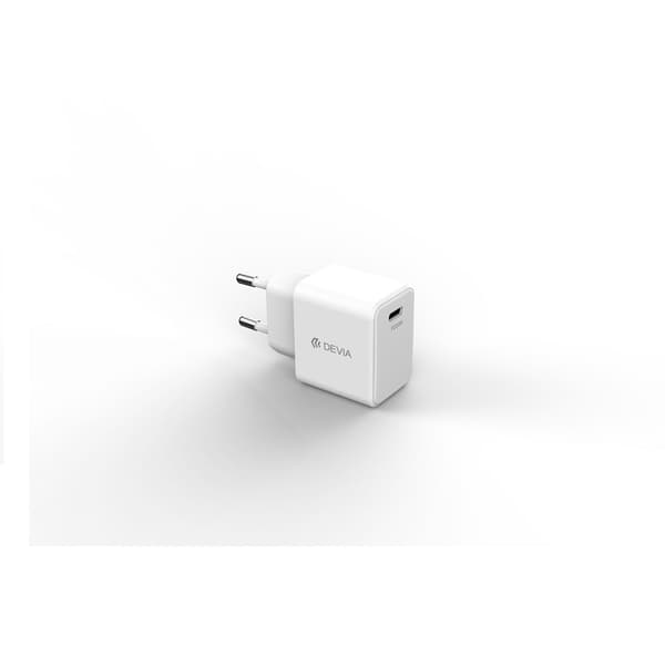 Devia väggladdare GRS EA457 GaN PD 30W 1x USB-C vit