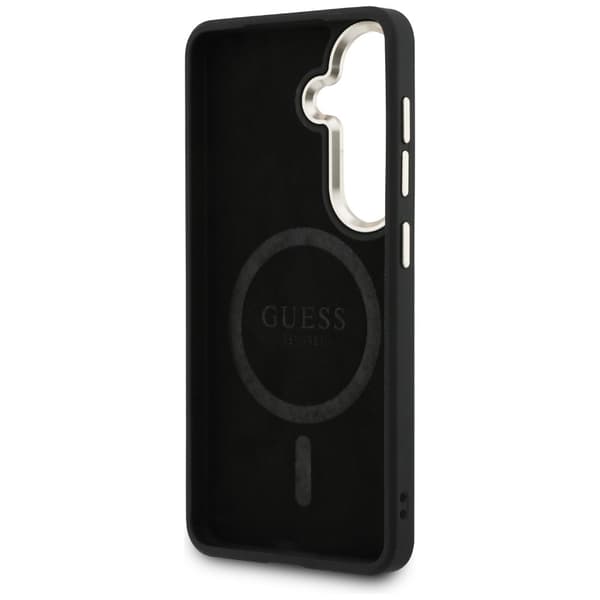 Guess fodral 4G Embossed Ring MagSafe för Samsung Galaxy S26 brun