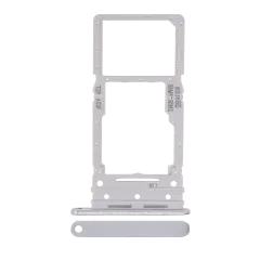 Dubbel SIM-kortshållare för Samsung Galaxy A34 (A346 / 2023) (Silver) silver