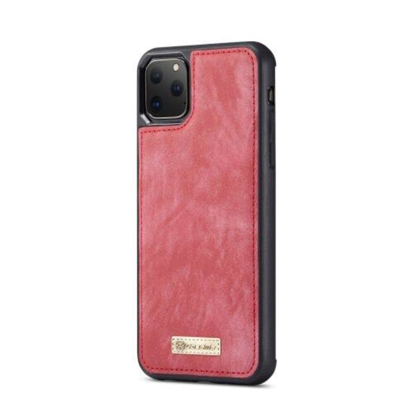 caseMe plånbok fodral, brun med 8 kort platser för iphone 11 pro max