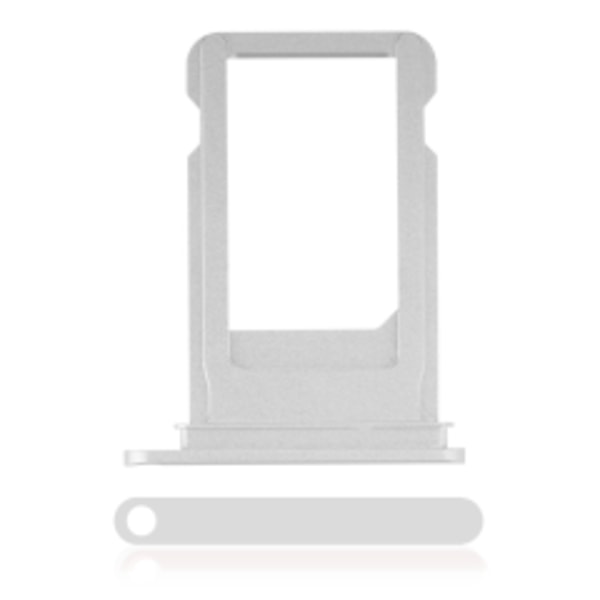 SIM-kortsfack för iPhone 7 Plus (silver)
