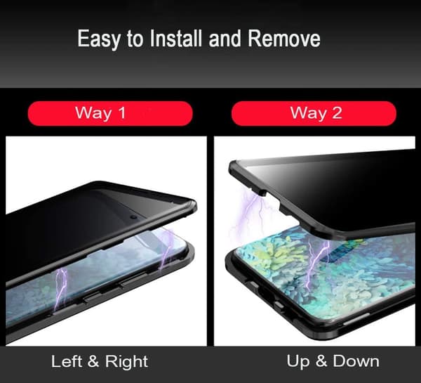 Doubelfodral för Samsung S21 ultra röd röd