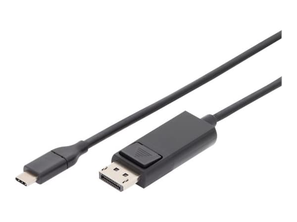 DIGITUS DisplayPort kabel 2m svart svart