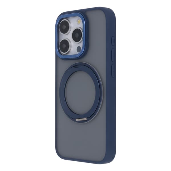 Secure Spinning Mag skal för iPhone 13 marinblå