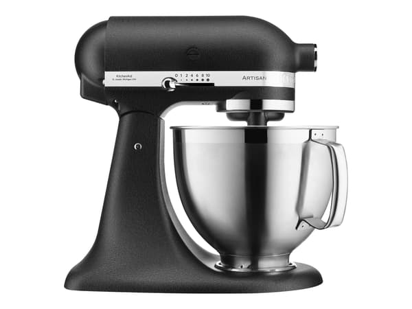 KitchenAid Artisan Premium 5KSM185PSEBK Kökkenmaskine svart stöbejern