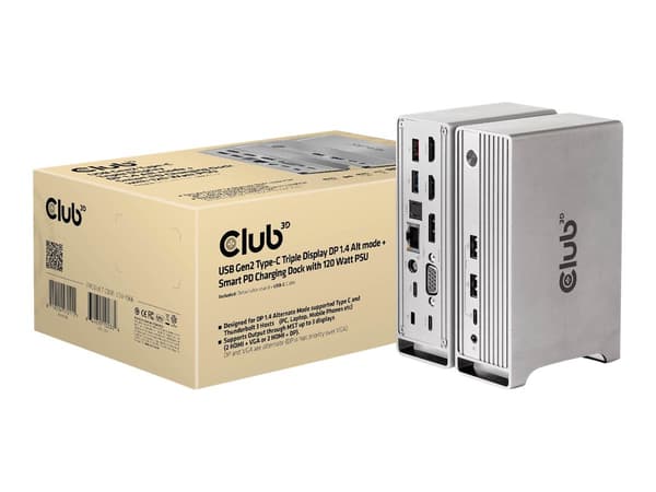 Club 3D CSV-1568 USB 3.2 Gen 2 Dockingstation