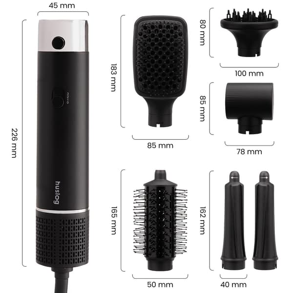 Huslog multistyler hårfön 6in1 1200W AirBlast