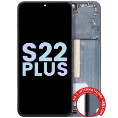 OLED-enhet med ram för Samsung Galaxy S22 Plus 5G (Service Pack) (Grön) grön