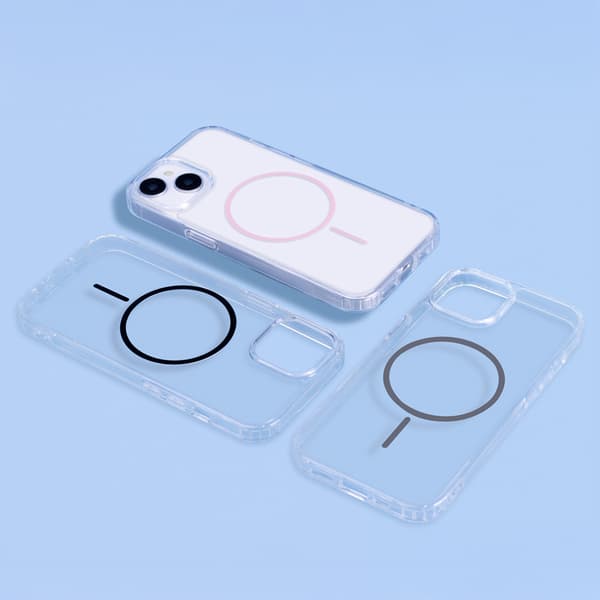 Anti Shock Thin Mag skal för iPhone 17 Air grå