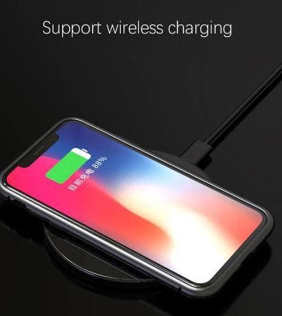 Magnetisk Aluminiummetall för iphone Xr svart