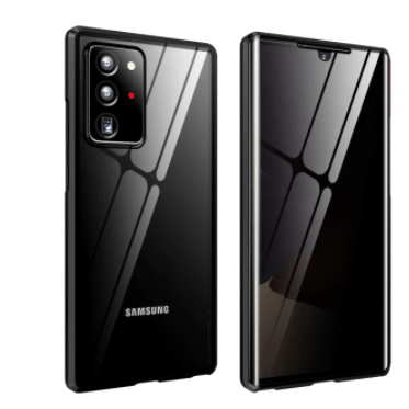 Dubbel magnetfodral för Samsung S21 Ultra – Svart