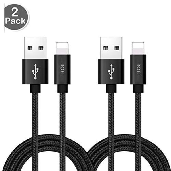 2 st hög kvalite 1 m iphone kabel