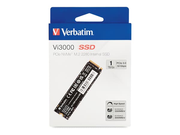 Verbatim SSD Vi3000 1TB M.2 PCI Express 3.0 x4
