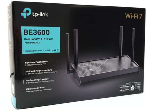TP-Link Archer BE3600 V1 trådlös router