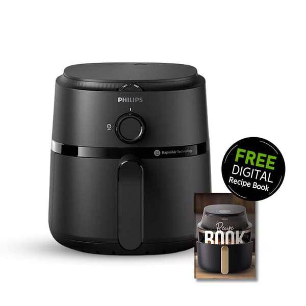 Airfryer för Philips 2000 Series NA220 - Svart, 1.5kW