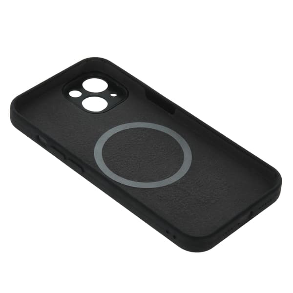 Mag Invisible skal för iPhone 15 Plus svart