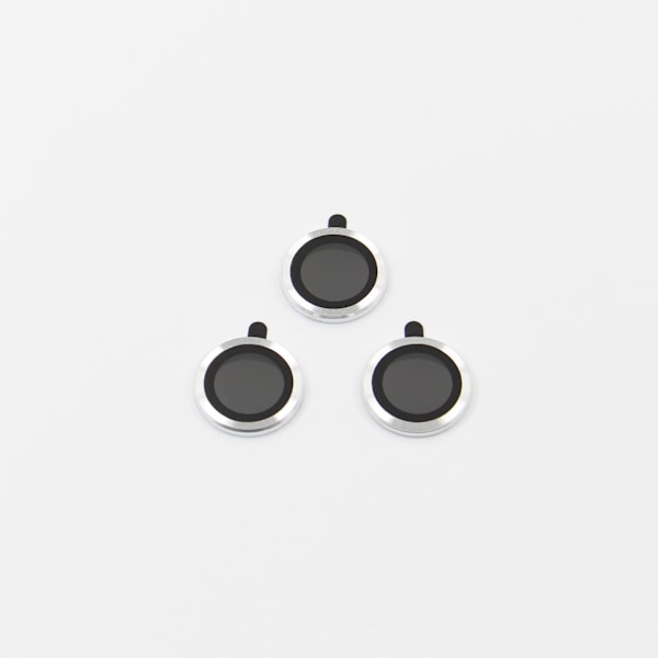 Set med linsskyddsglas för iPhone 17 Pro Max silver