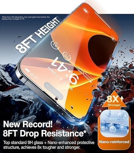 2 st super skärmskydd för iphone 15 pro max