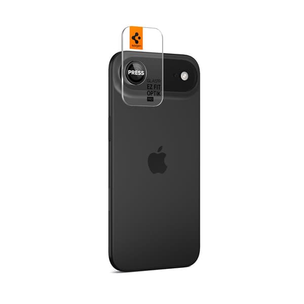 Spigen Optik Pro Glas Tr ”Ez Fit” Kameraskydd 2-pack för iPhone 17 Air svart