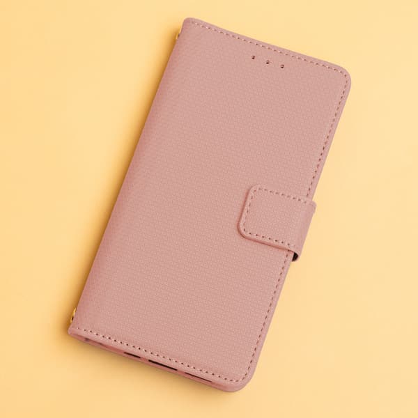 Smart Triangle fodral för Xiaomi Redmi 15C 4G EU / 15C 5G EU rosa