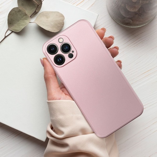 METALLIC Fodral för IPHONE 14 PRO max rosa rosa