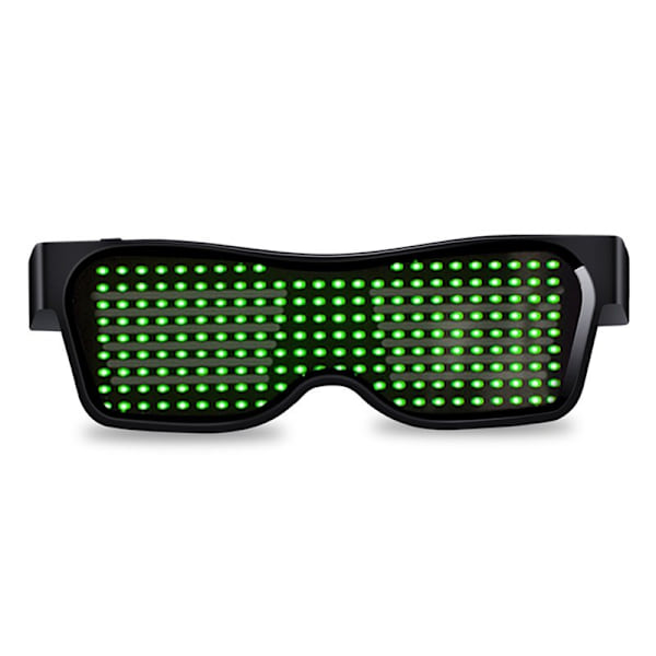 Bluetooth Appkontroll  Led Party Glasögon grön grön