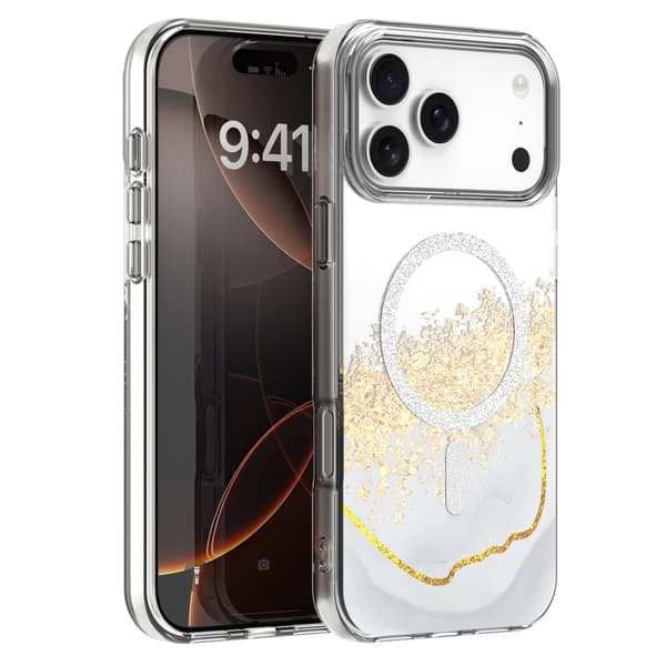 Epoxy Mag skal för iPhone 17 Pro vit