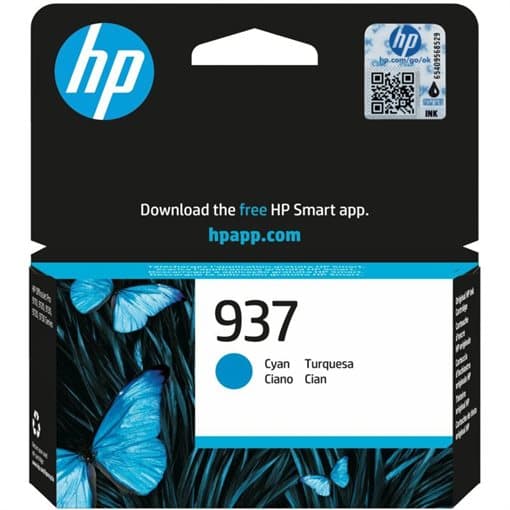 HP 937e EvoMore Cyan 1650 sidor bläck
