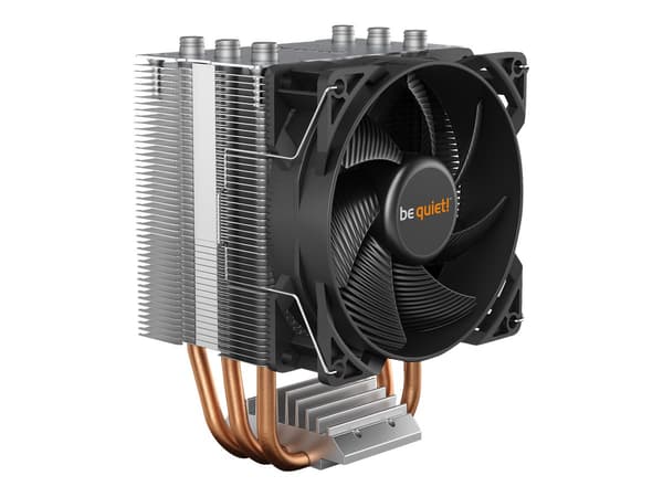 be quiet! Pure Rock Slim 2 Processor-köler 1-pack svart Silver 92 mm